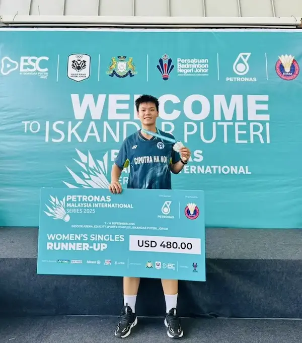 Bùi Bích Phương đã tạo nên dấu ấn gì tại Malaysia International Series 2025?