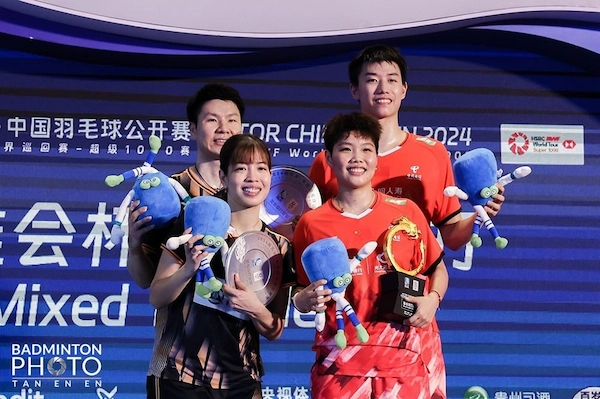 Đội tuyển Trung Quốc thống trị VICTOR China Open 2024