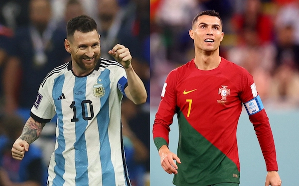 Cristiano Ronaldo vượt qua Lionel Messi