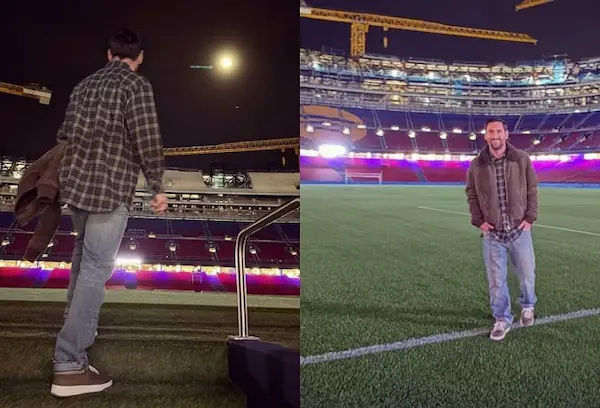 Lionel Messi trở lại Barcelona sau chuyến thăm Camp Nou?